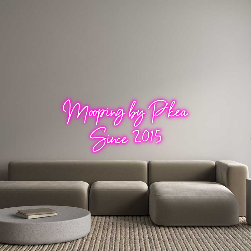 Custom Neon: Mooping by P'...