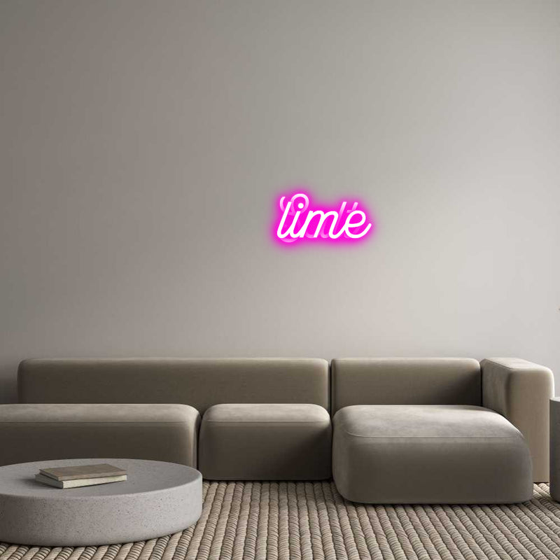 Custom Neon: Salt & lime