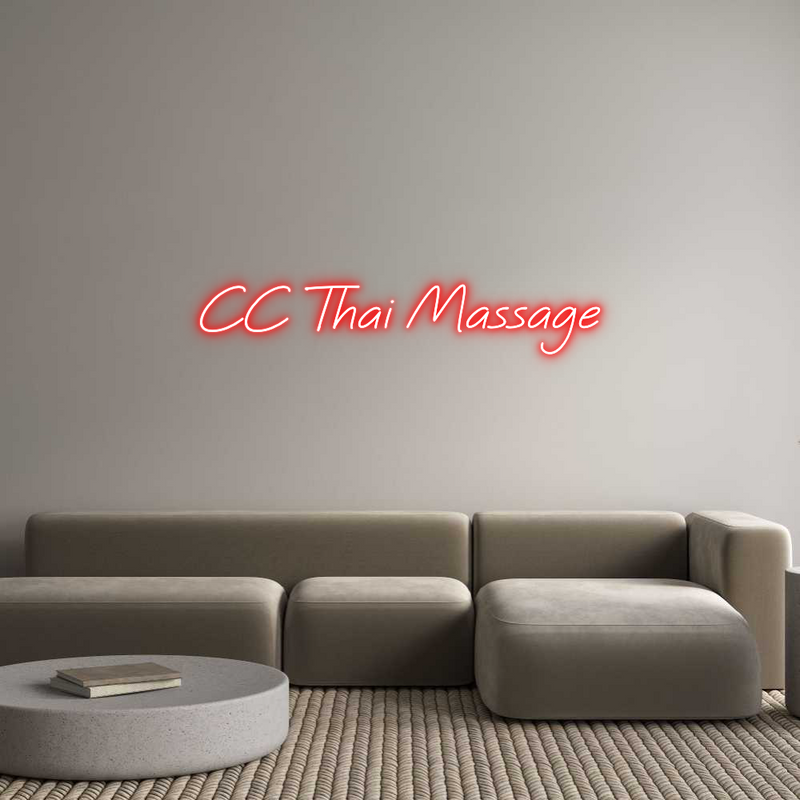 Custom Neon: CC Thai Massage