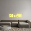 Custom Neon: Deli & Grill