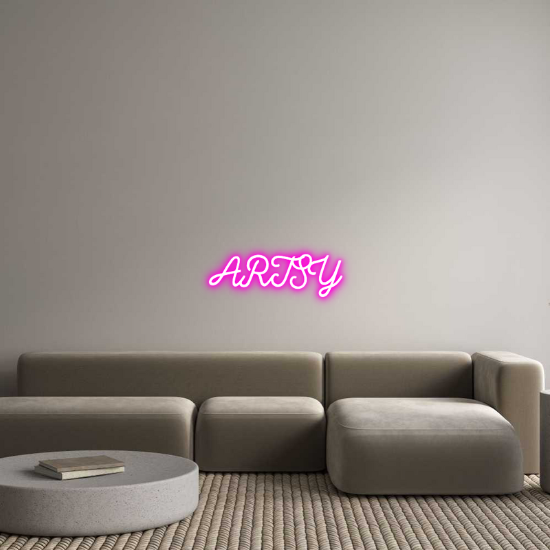 Custom Neon: ARTSY