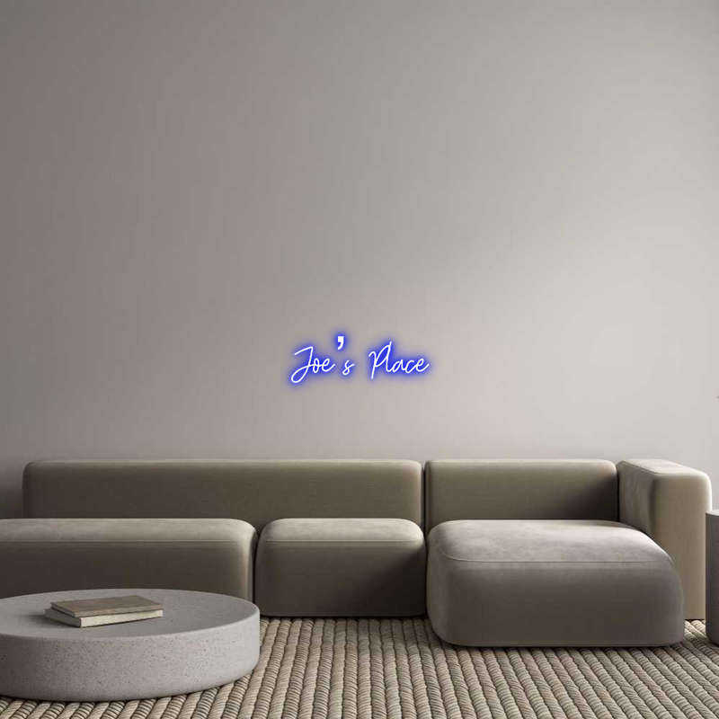 Custom Neon: Joe’s Place