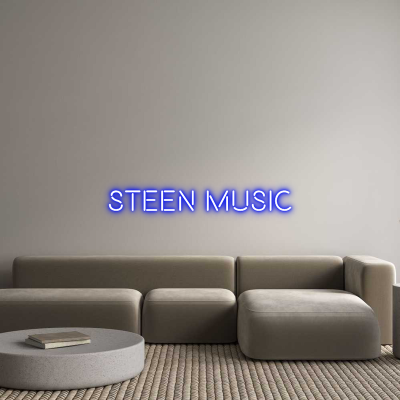 Custom Neon: Steen  Music