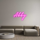 Custom Neon: Abby