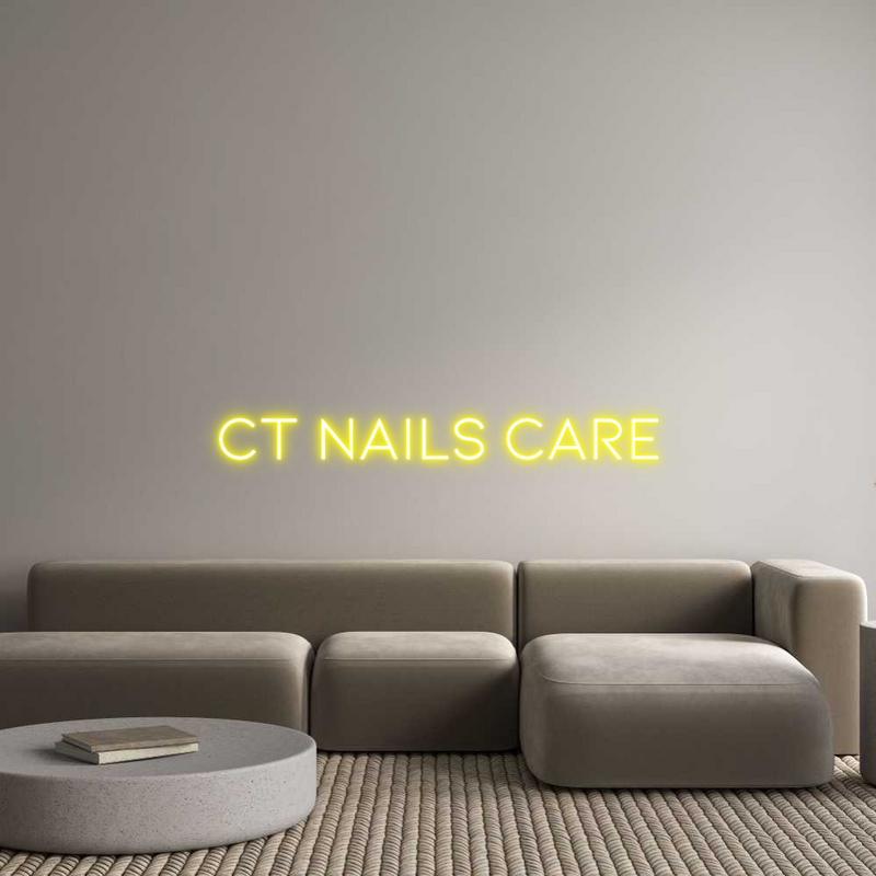 Custom Neon: CT nails Care