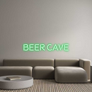 Custom Neon: Beer cave