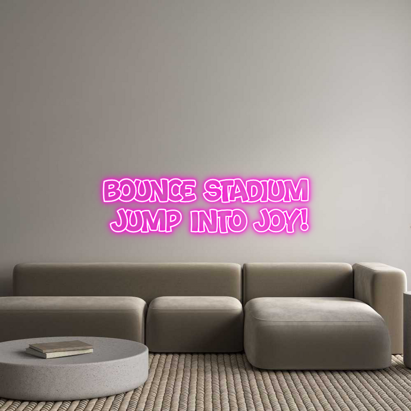 Custom Neon: BOUNCE STADIU...