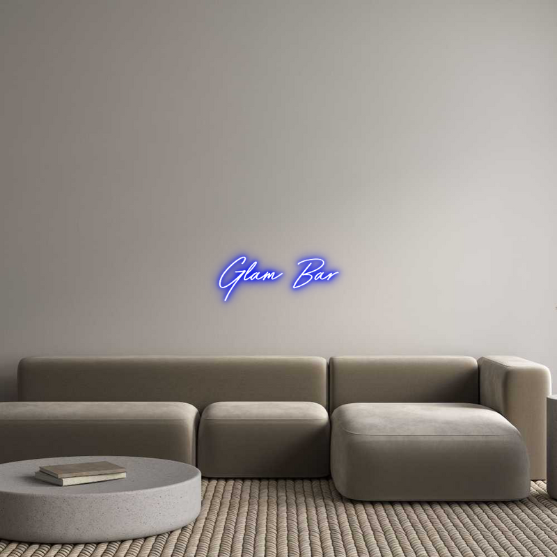 Custom Neon: Glam Bar
