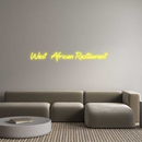 Custom Neon: West African ...