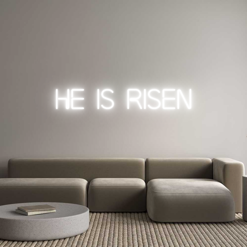 Custom Neon: He is Risen