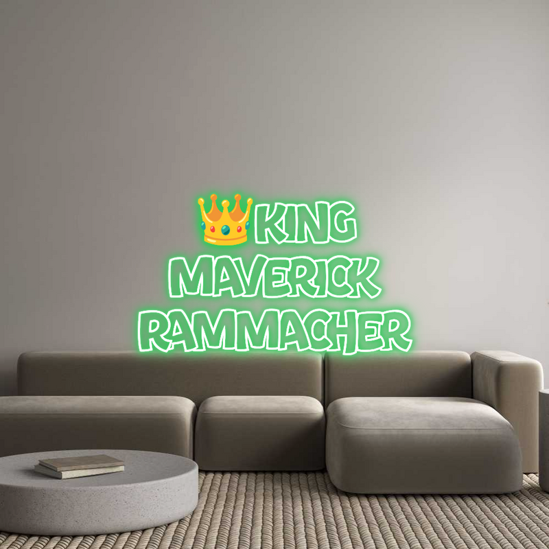 Custom Neon: 👑KING
Maver...