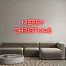Custom Neon: Merry
Christ...
