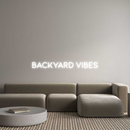 Custom Neon: BACKYARD VIBES