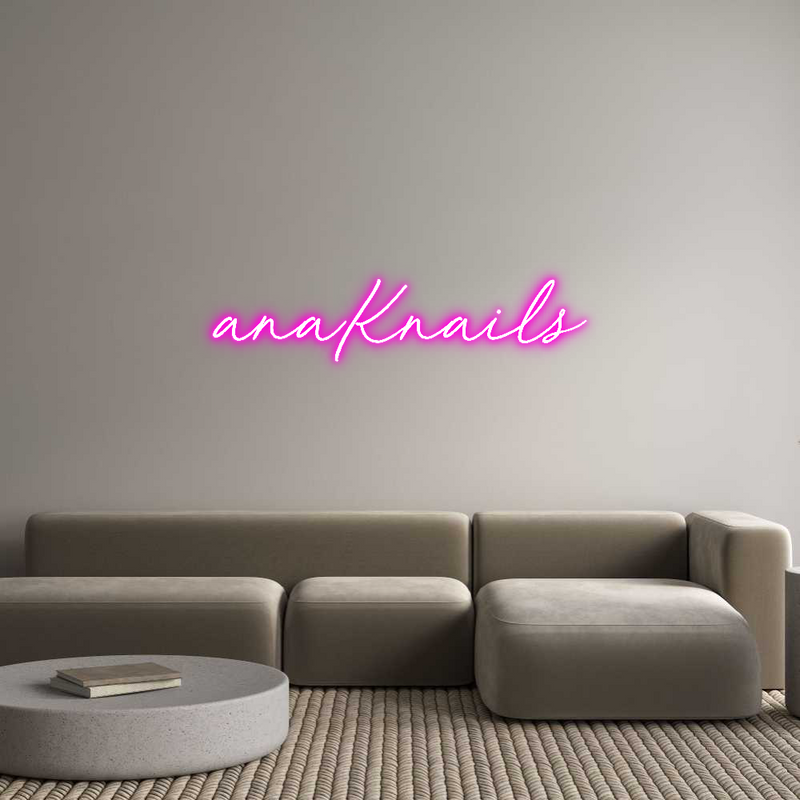 Custom Neon: anaKnails