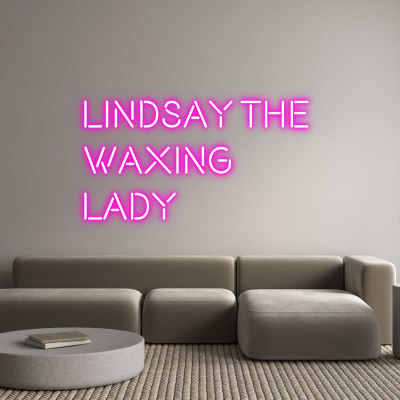 Custom Neon: Lindsay The 
...