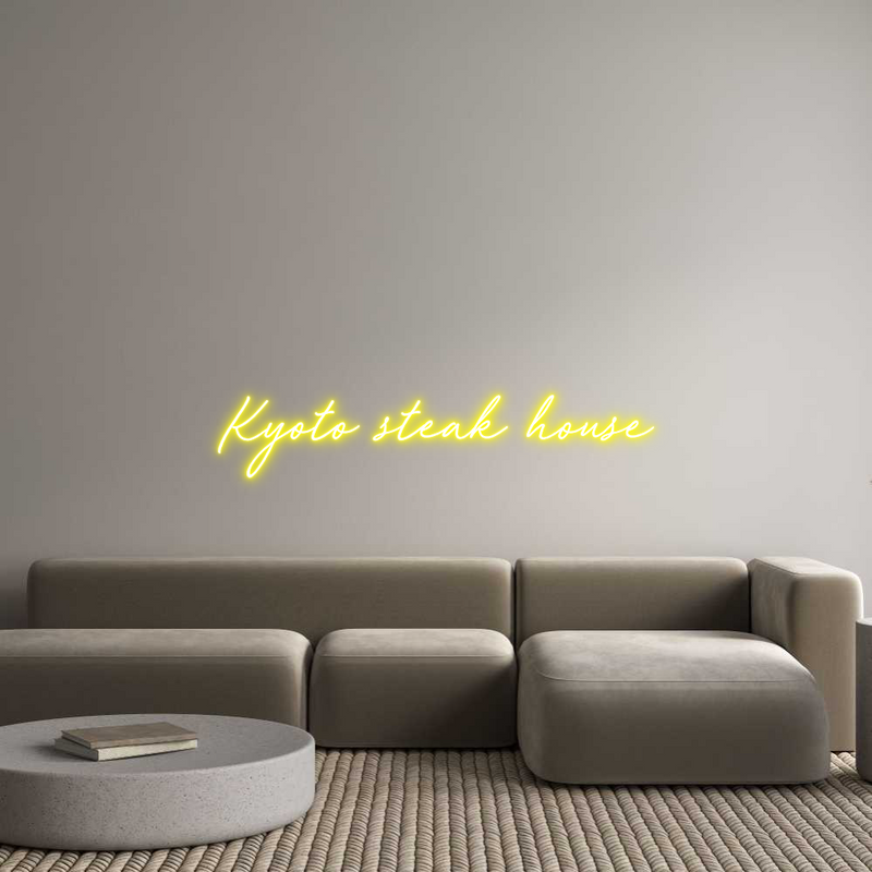Custom Neon: Kyoto steak h...