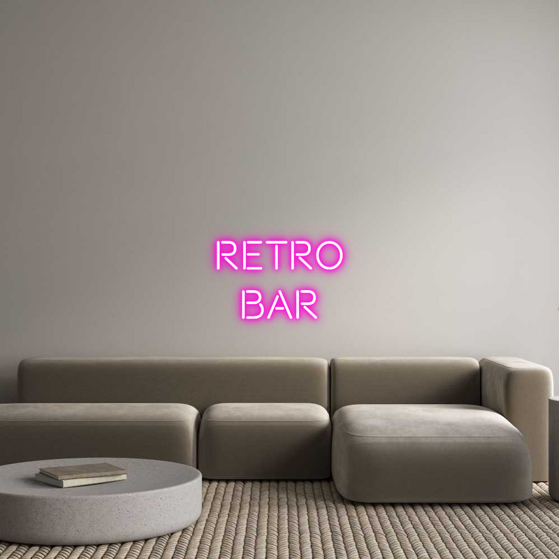 Custom Neon: Retro
Bar
