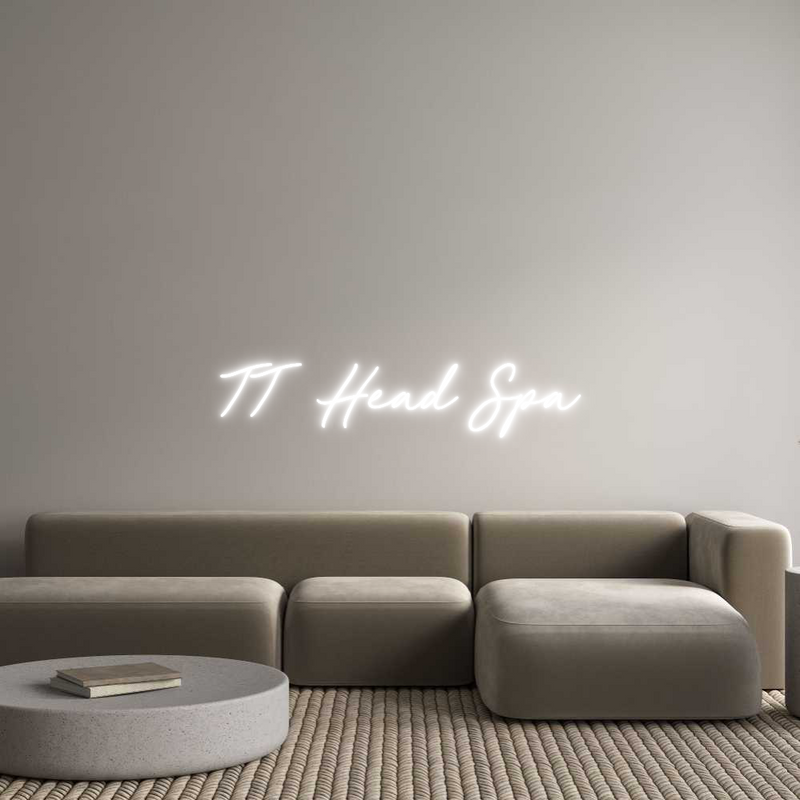 Custom Neon: TT Head Spa