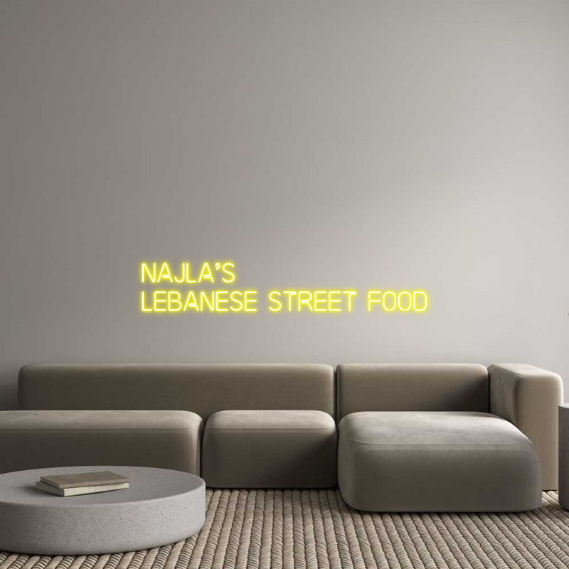 Custom Neon: NAJLA’S 
Leb...