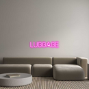 Custom Neon: Luggage