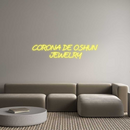 Custom Neon: CORONA DE OSH...