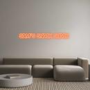 Custom Neon: SAM’S SNACK S...