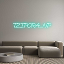 Custom Neon: TZIPORA_NP