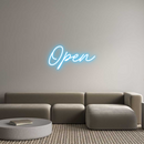 Custom Neon: Open