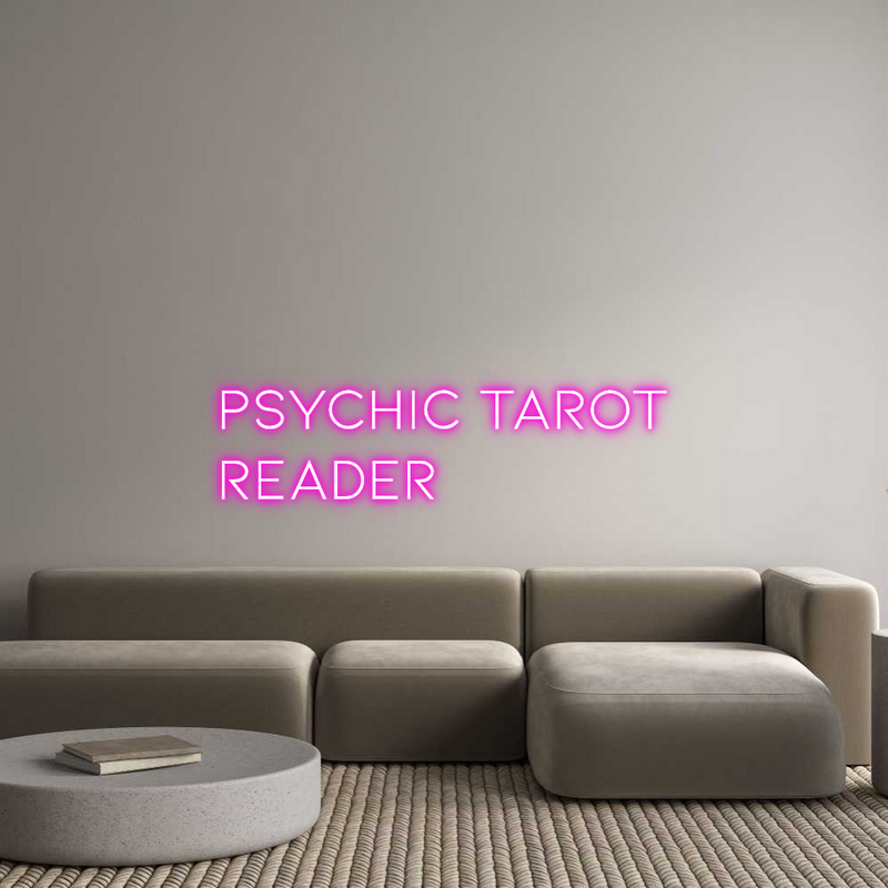 Custom Neon: Psychic tarot...
