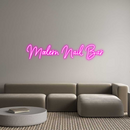 Custom Neon: Modern Nail Bar