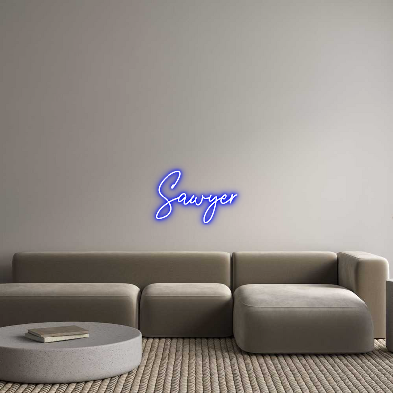 Custom Neon: Sawyer