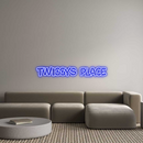 Custom Neon: Twiggys Place