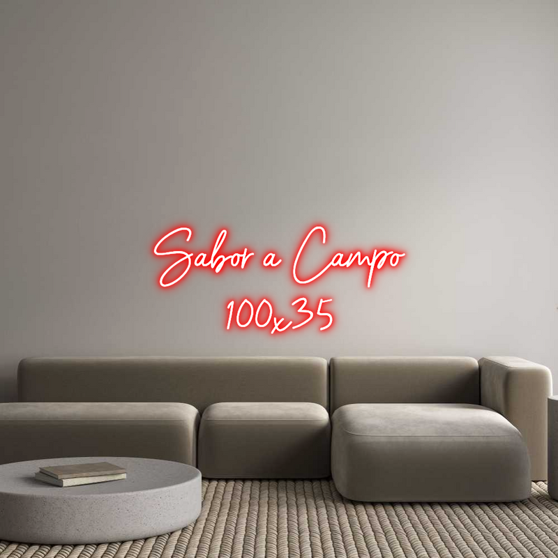 Custom Neon: Sabor a Campo...