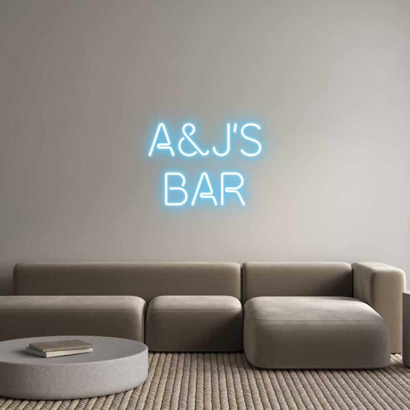 Custom Neon: A&J's
Bar