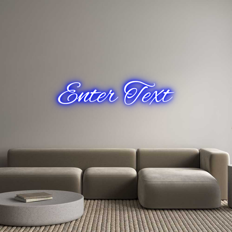 Custom Neon: Enter Text