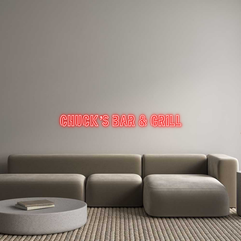 Custom Neon: Chuck’s Bar &...