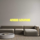 Custom Neon: 4NESS LOUNGE