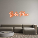 Custom Neon: Bob's Place