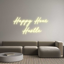 Custom Neon: Happy Hour 
...