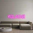 Custom Neon: Kolache