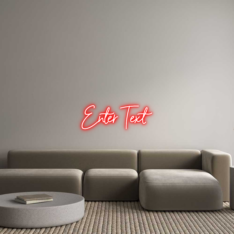 Custom Neon: Enter Text