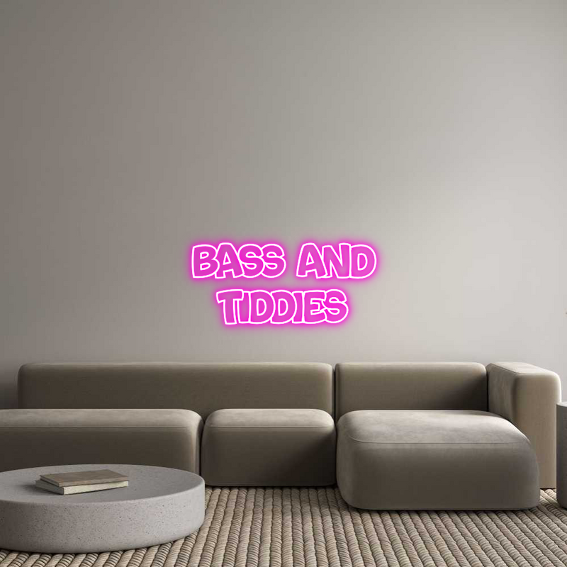 Custom Neon: Bass And
Tid...