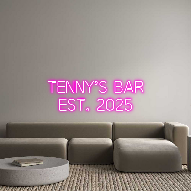 Custom Neon: Tenny’s Bar
...