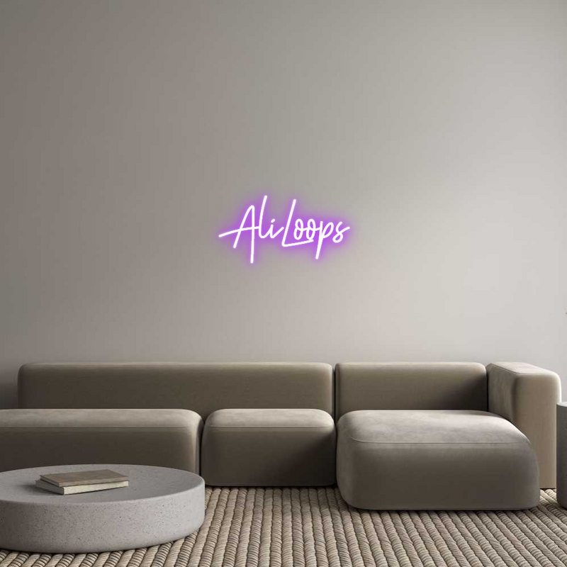 Custom Neon: AliLoops
