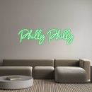 Custom Neon: Philly Philly