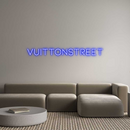 Custom Neon: VuittonStreet