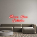 Custom Neon: Marina House
...
