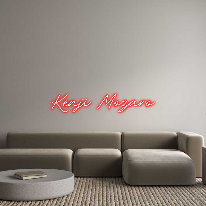 Custom Neon: Kenji Mozaro