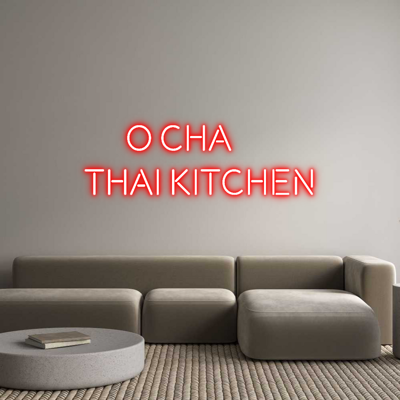 Custom Neon:       O CHA 
...