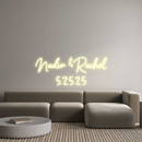 Custom Neon: Nadiv & Rache...